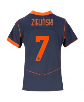 Günstige Inter Milan Piotr Zielinski #7 3rd trikot Damen 2025-26 Kurzarm